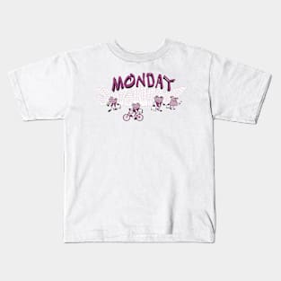 Days of the week - Monday Kids T-Shirt